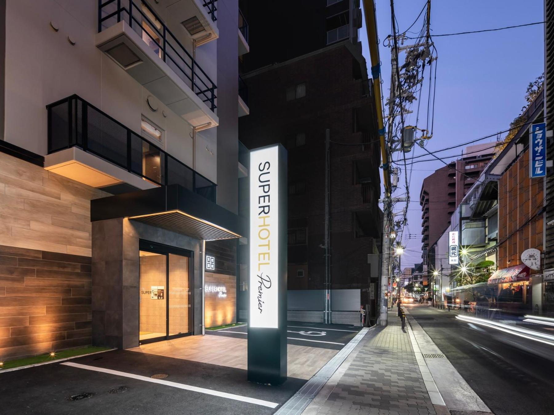 Super Hotel Premier Namba Shinsaibashi Natural Hot Spring Ósaka Exteriér fotografie
