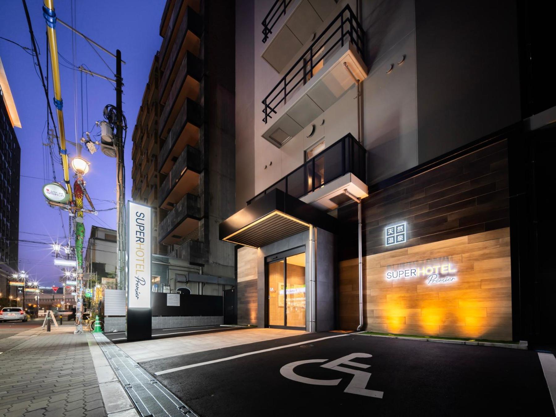 Super Hotel Premier Namba Shinsaibashi Natural Hot Spring Ósaka Exteriér fotografie
